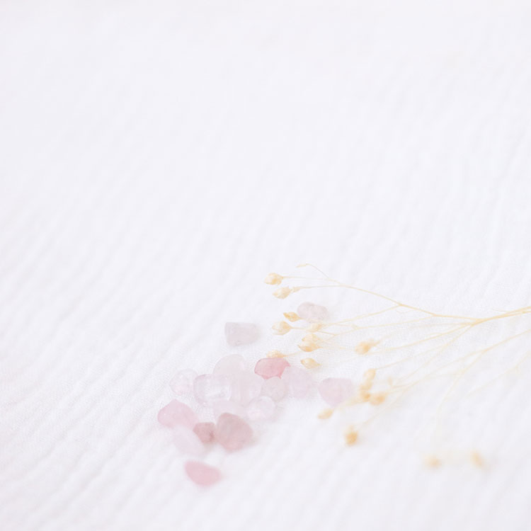 bola grossesse quartz rose