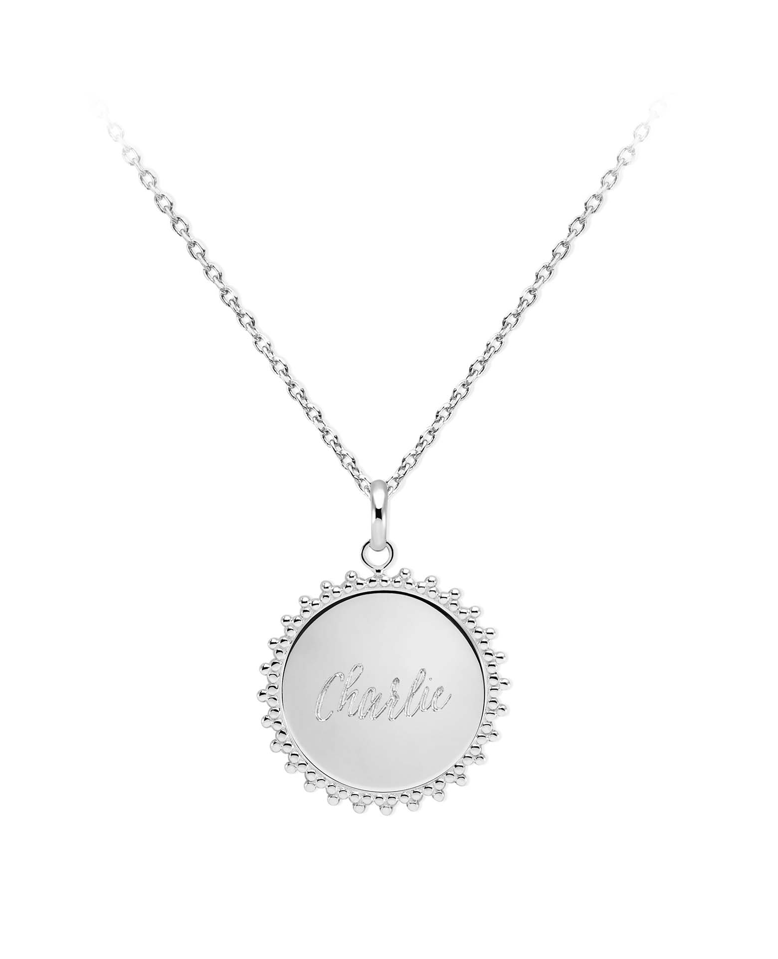 Collier prénom Argent Charlie