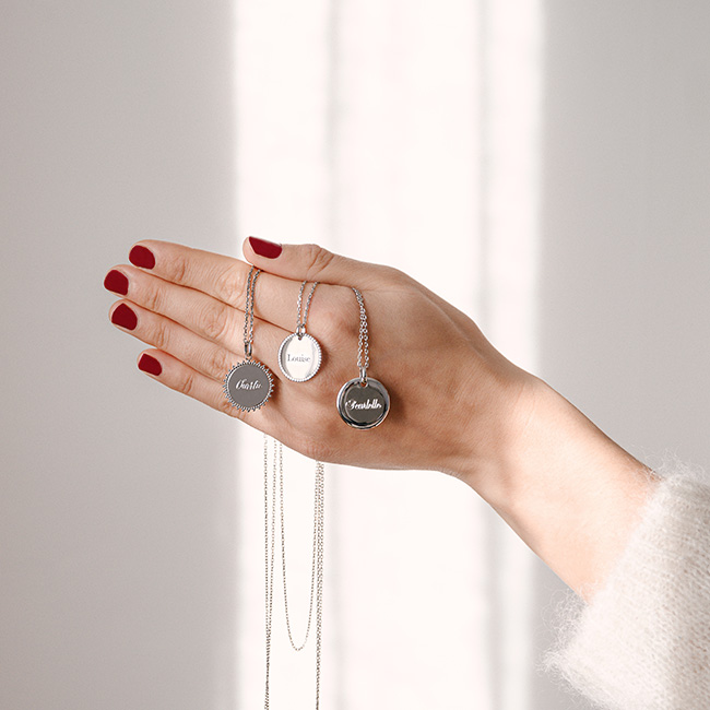 Collier prénom soleil Argent 925