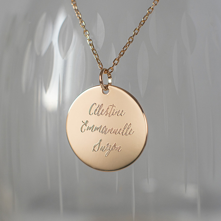 Médaille personnalisée Carène