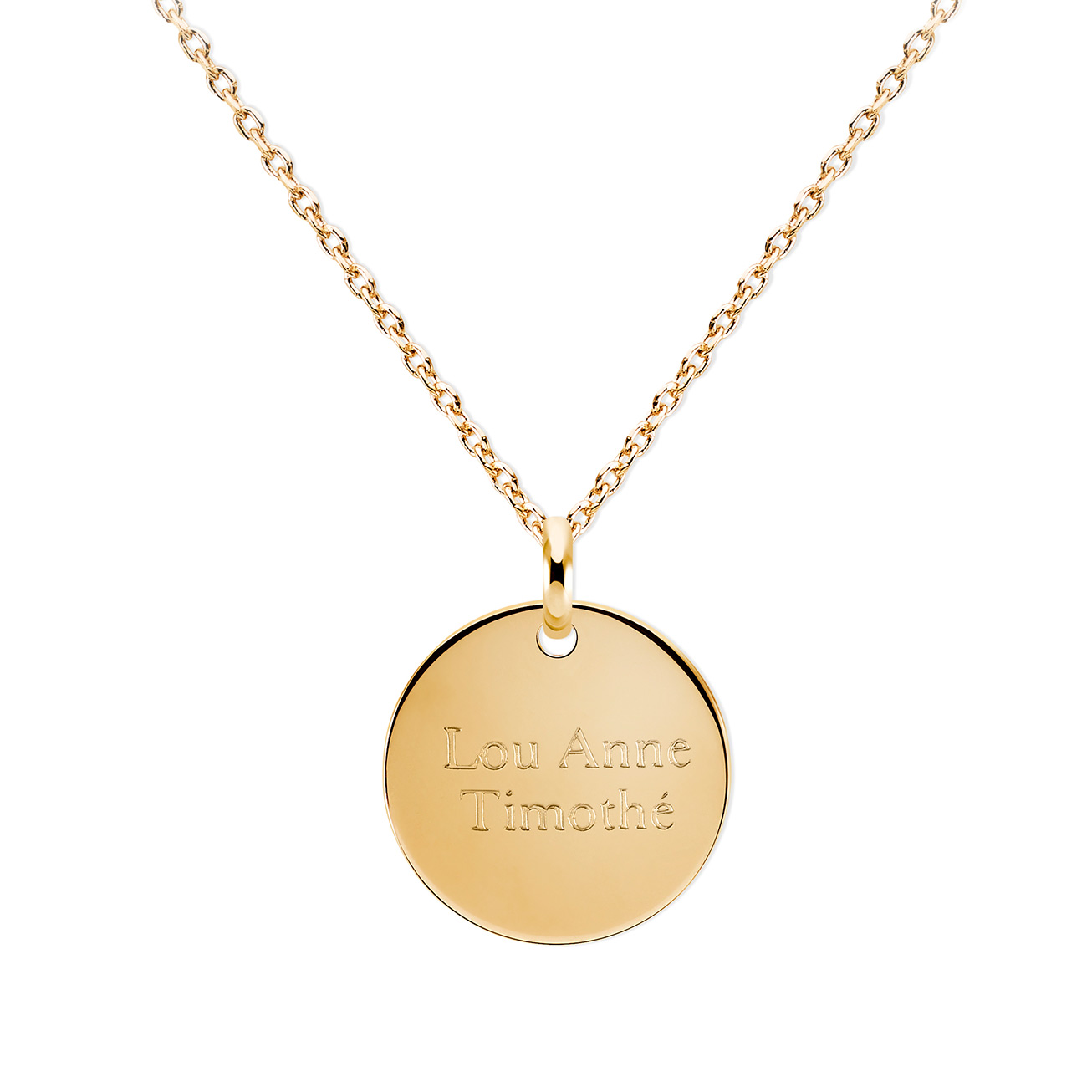 Médaille bombée Lou 