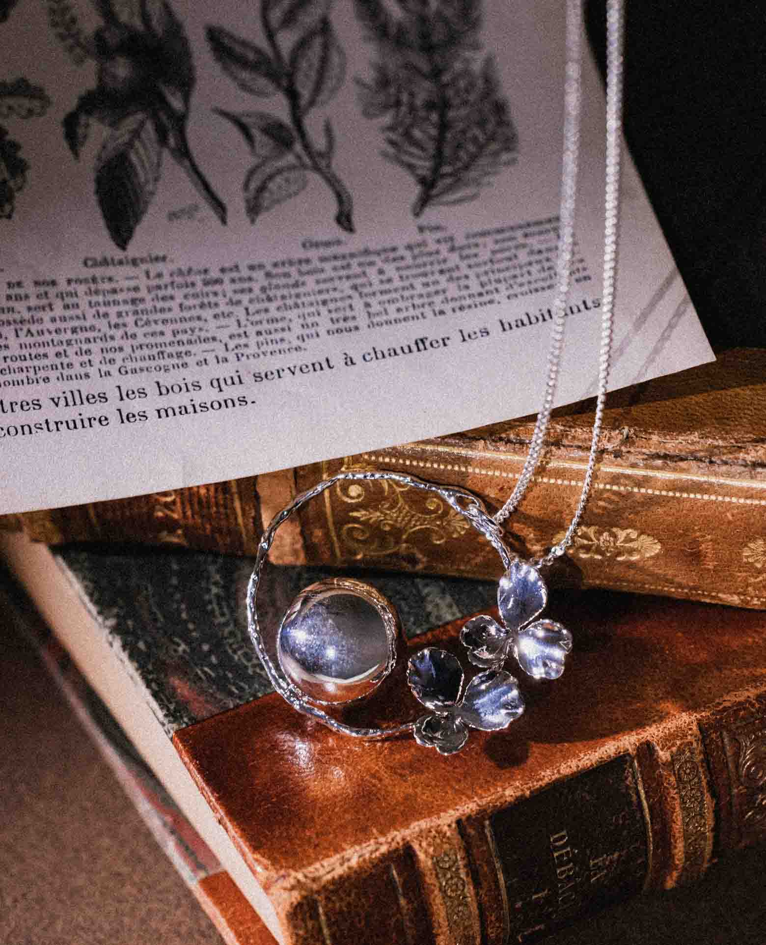 Bola Sélène pensée argent