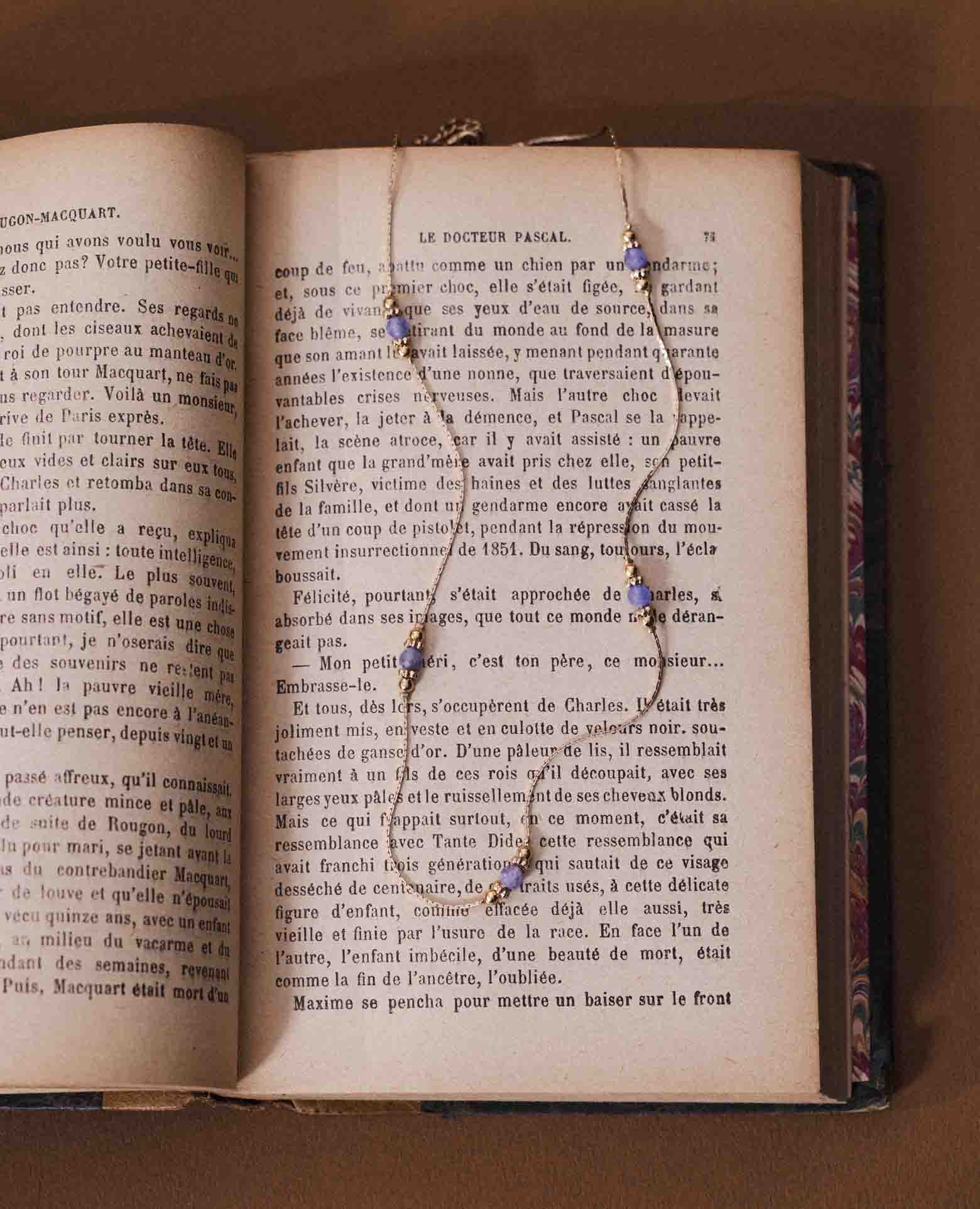 Collier Pierre de naissance Tanzanite - décembre