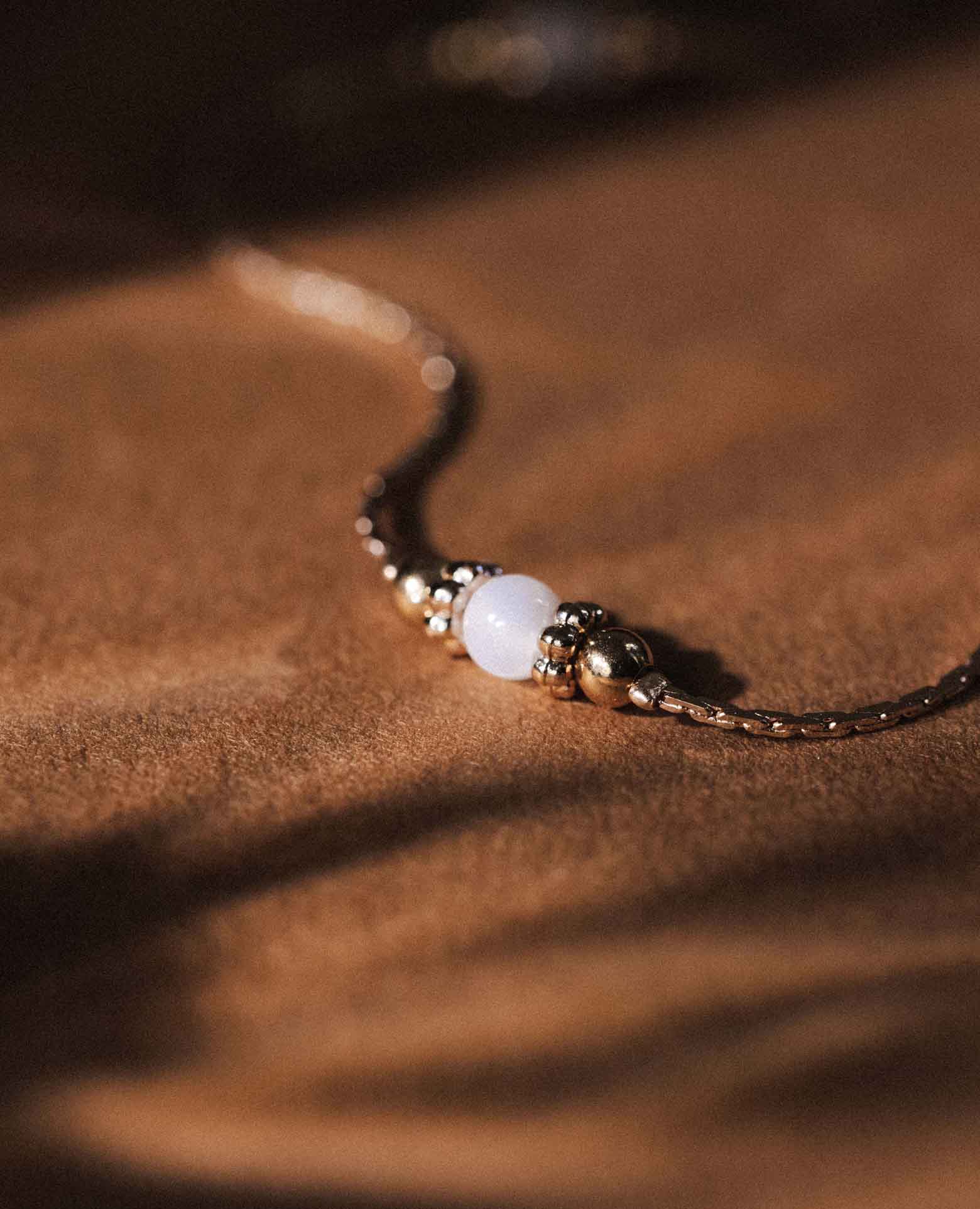 Collier Pierre de naissance Nacre