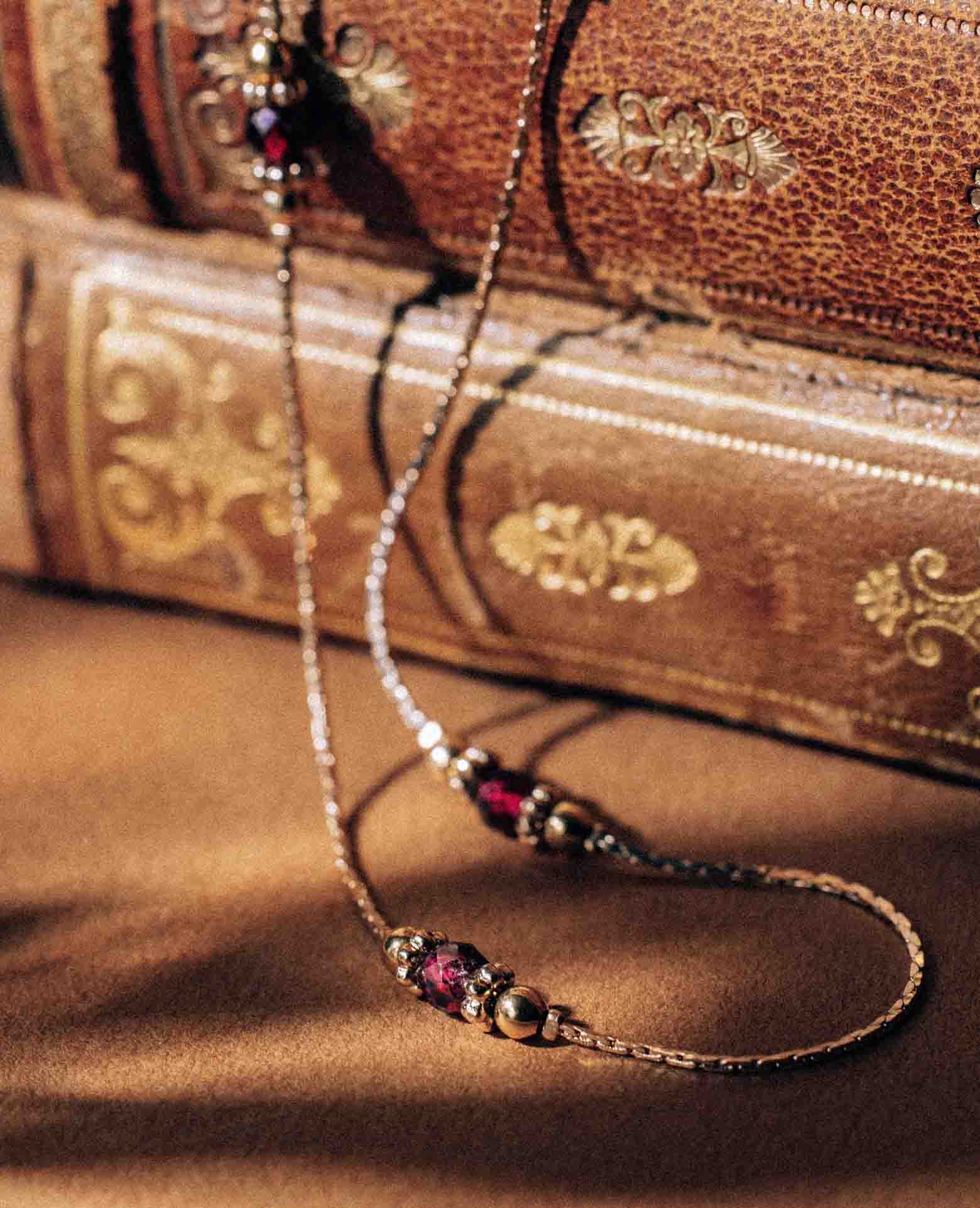 Collier Pierre de naissance Grenat - <i>Janvier</i