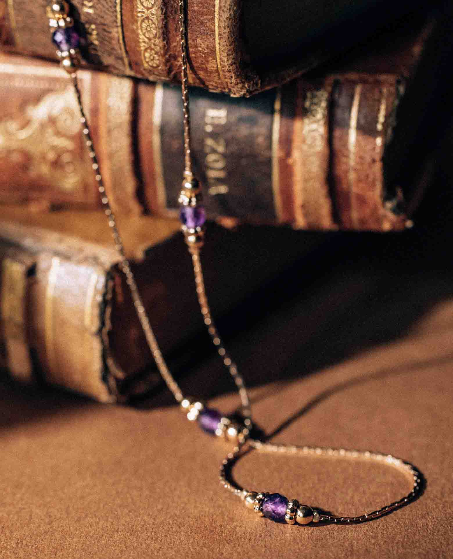 Collier Pierre de naissance Améthyste