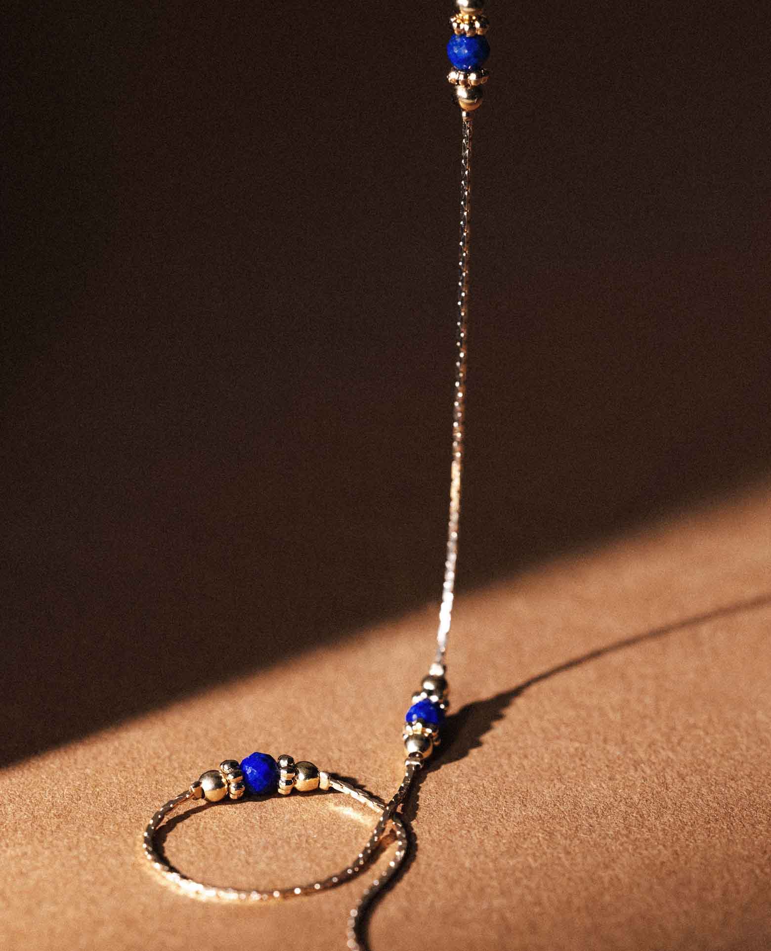 Collier Pierre de naissance Lapis