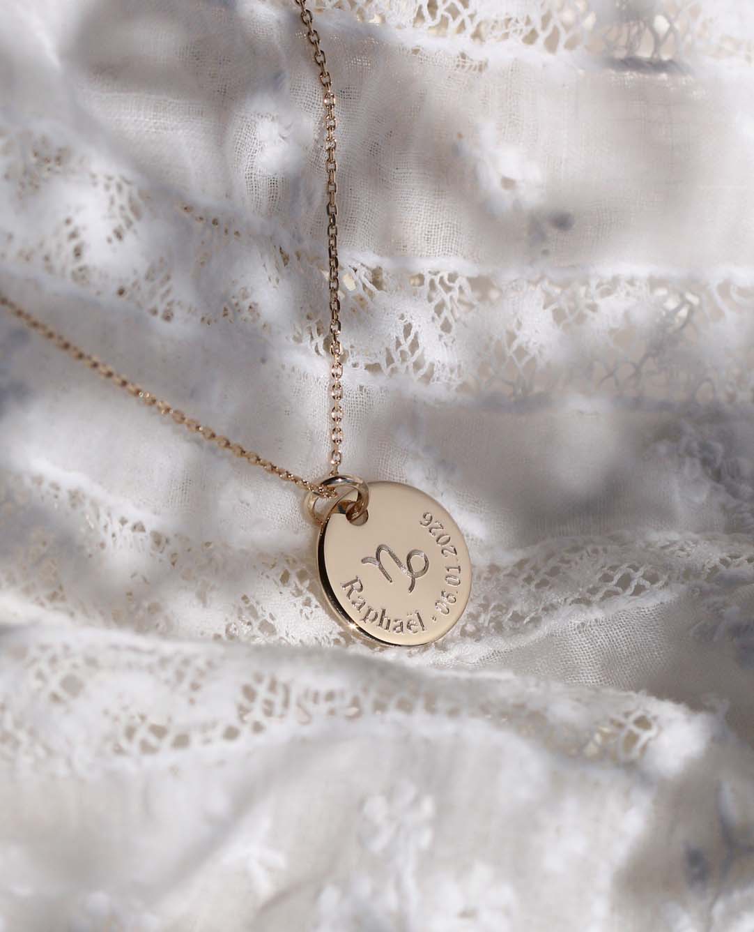 Médaille de baptême <i>Signe Astro</i>