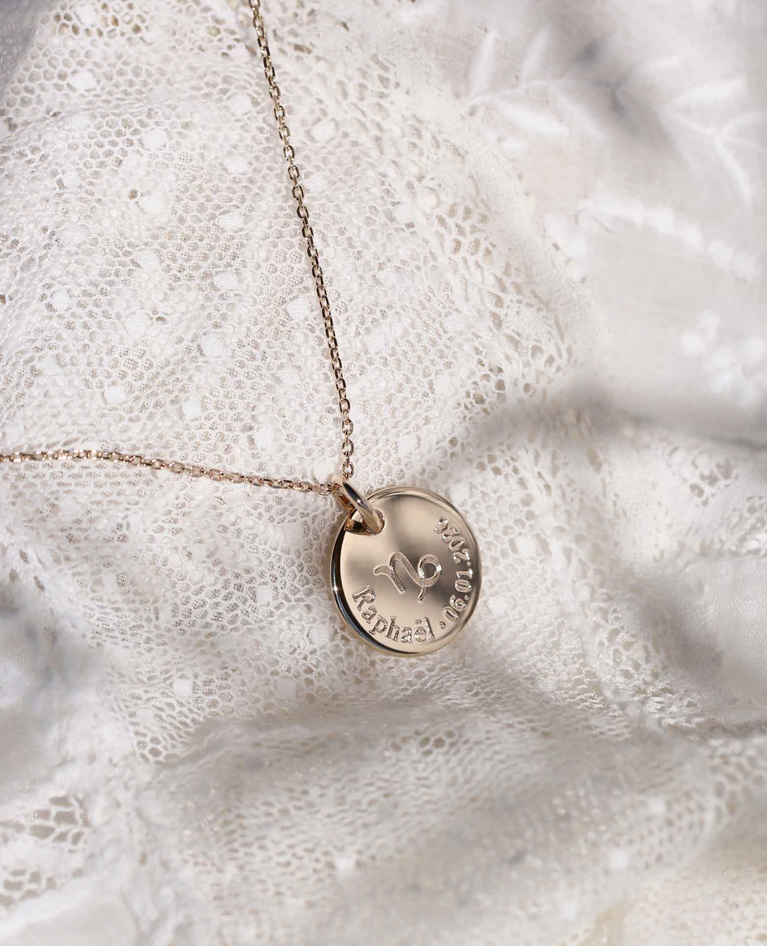 Médaille de baptême <i>Signe Astro</i>