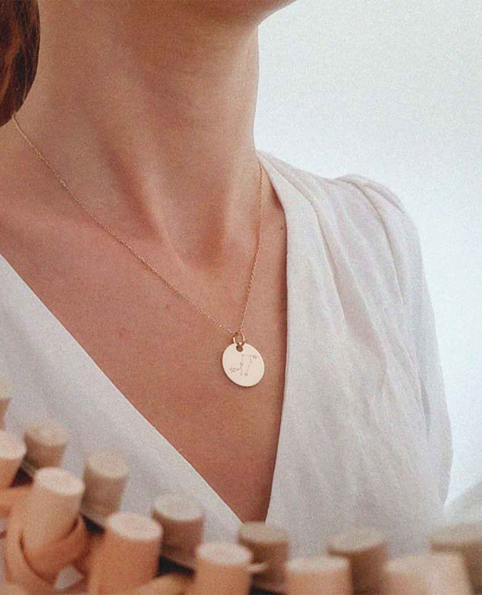 Collier signe astro Gémeaux