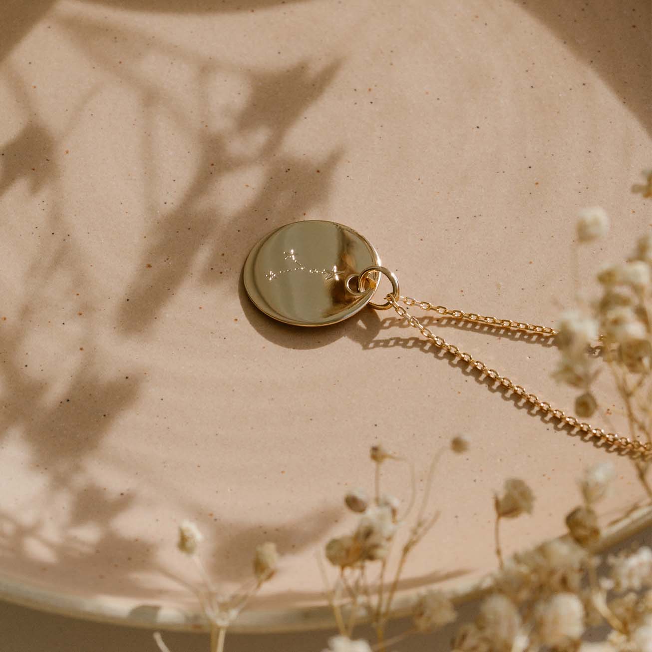 Collier signe astro Cancer