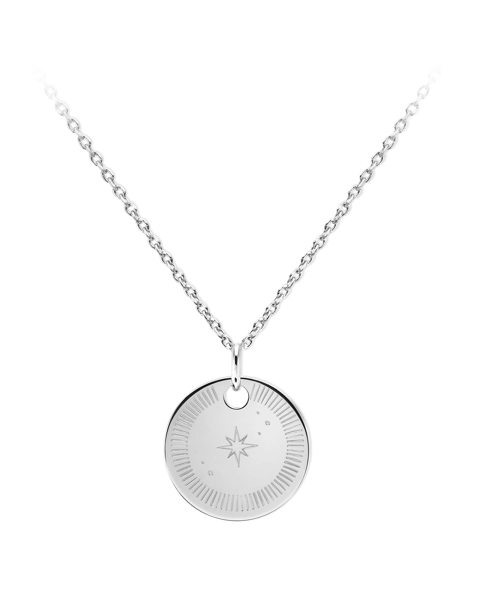 Collier Etoile Polaire Argent Massif