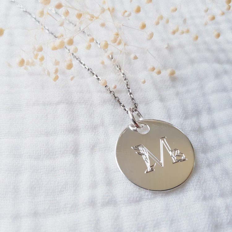 Médaille florale argent