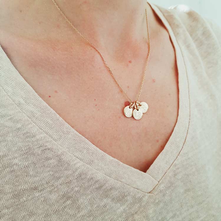 3 petites médailles