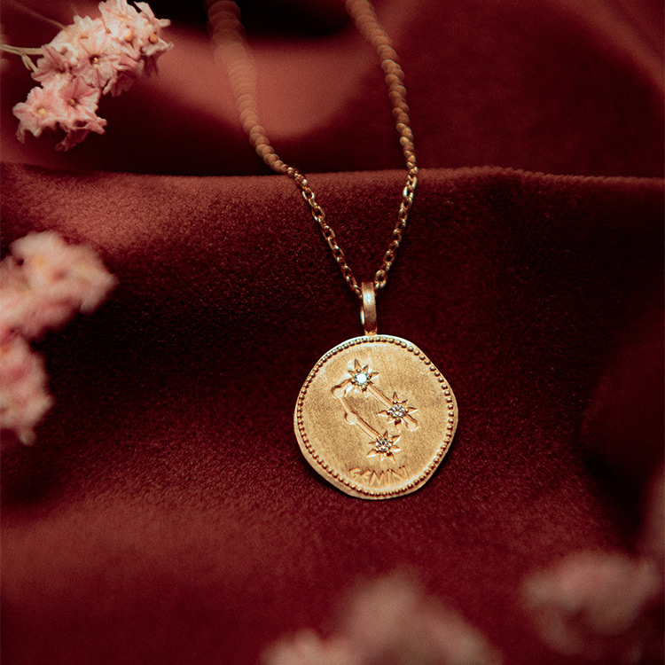 Collier astro Gémeaux