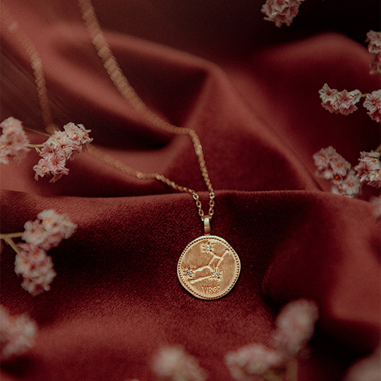 Collier astro Vierge