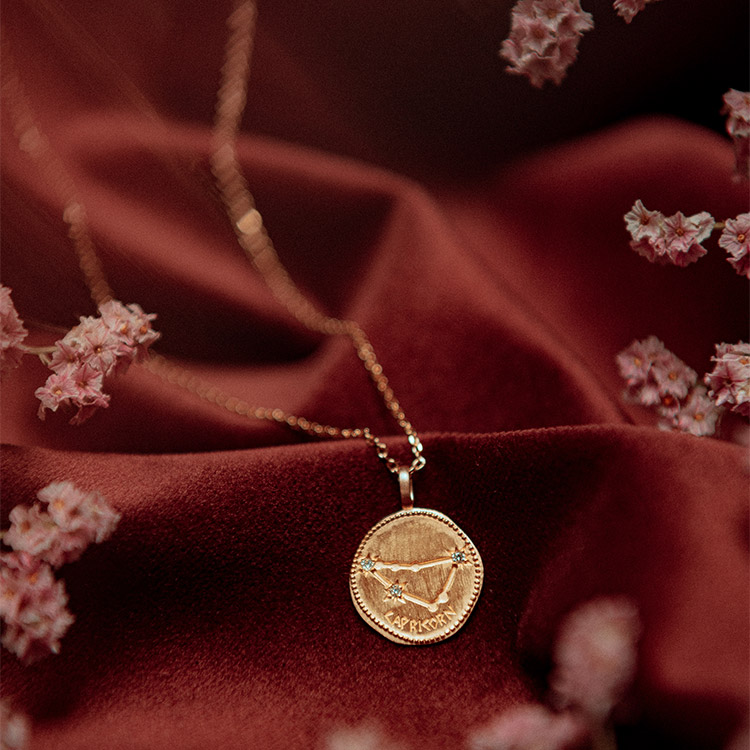 Collier astro Capricorne