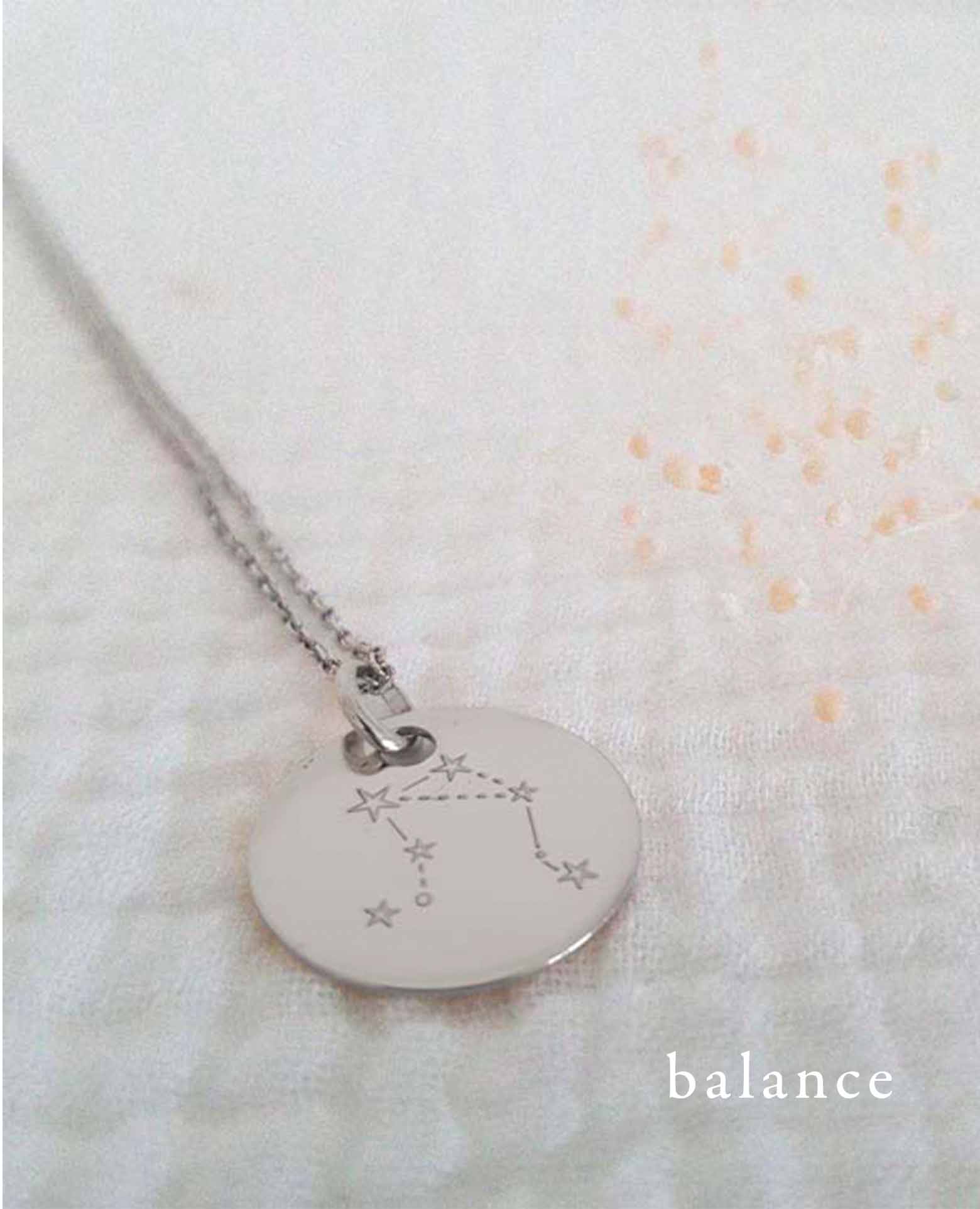 Collier signe astro Argent