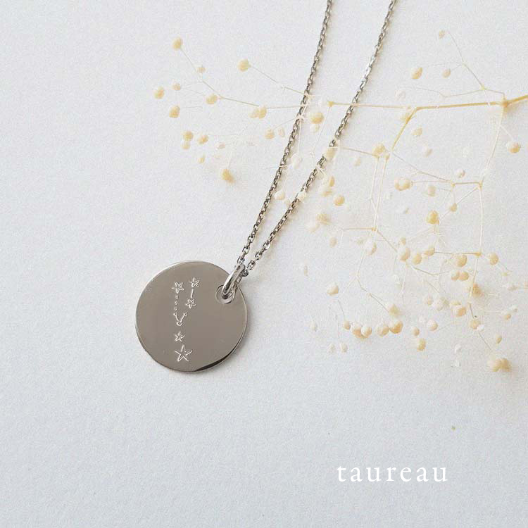Collier signe astro Argent Taureau
