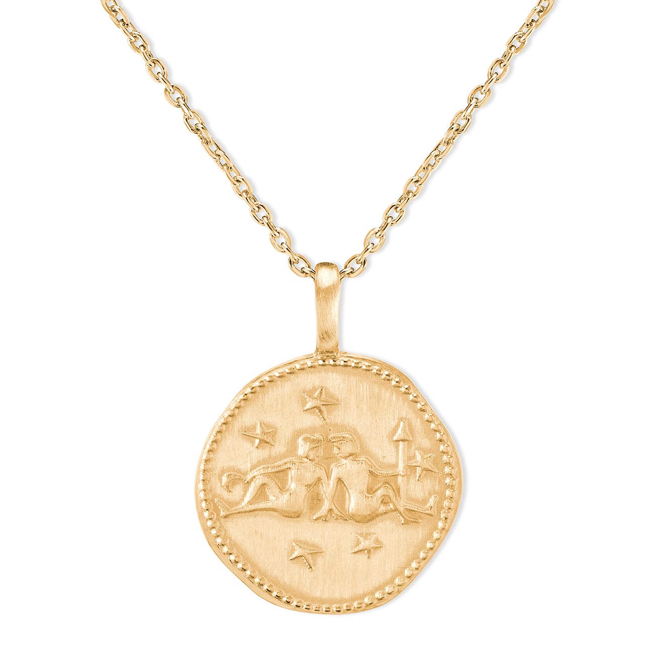 Collier signe du zodiaque Gémeaux
