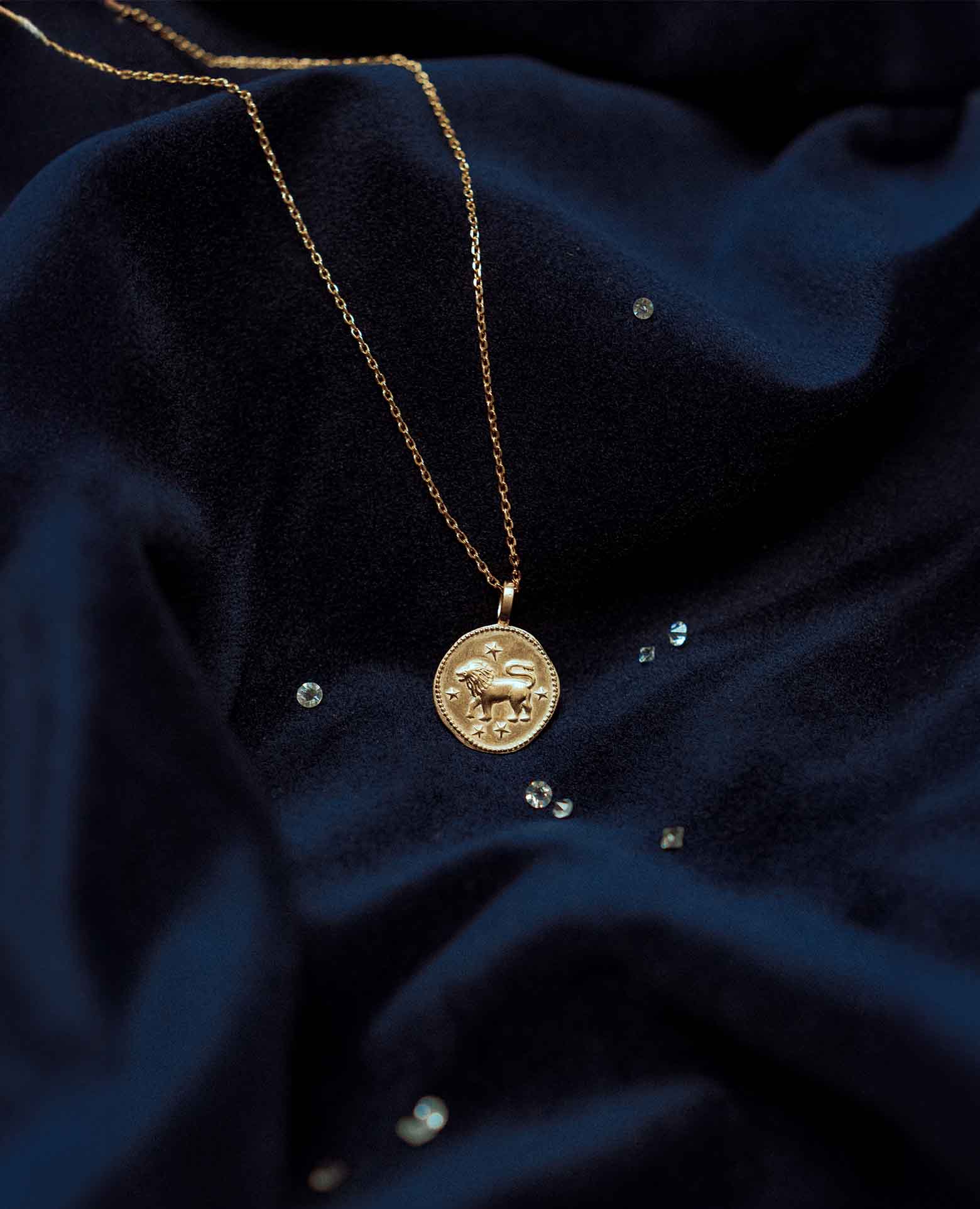 Collier astrologique Lion