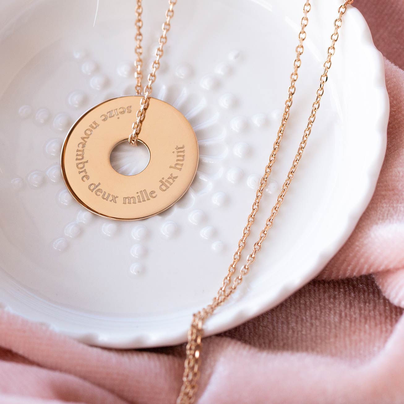 Médaille cible date
