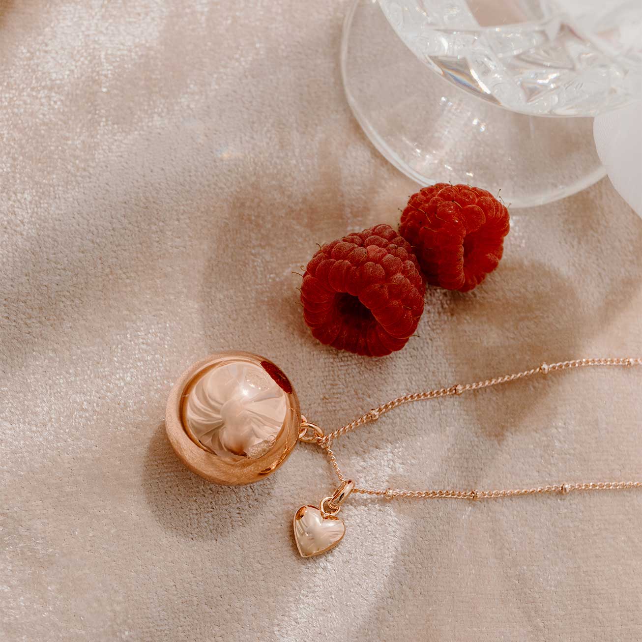 Bola Coeur de Marie Or rose