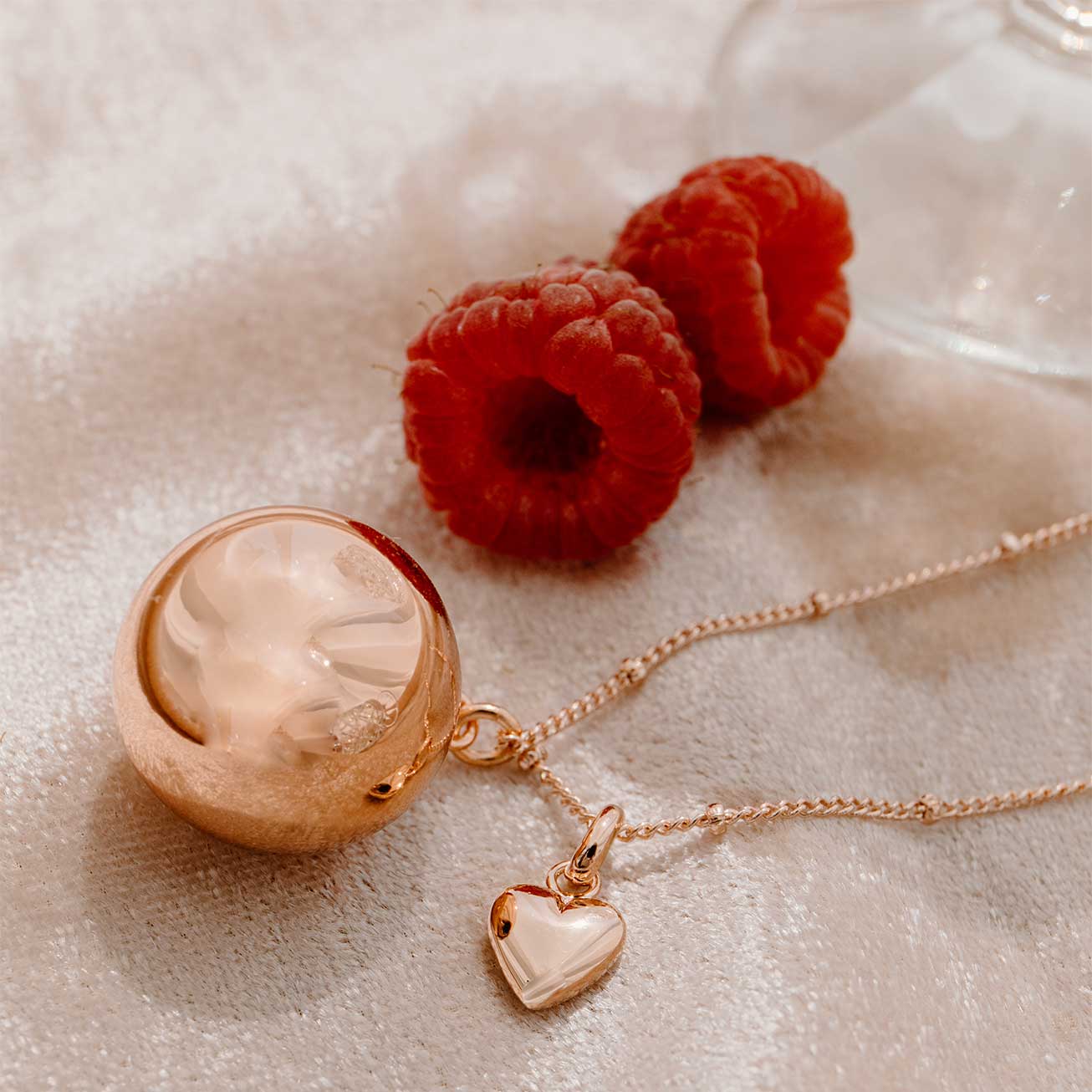 Bola Coeur de Marie Or rose