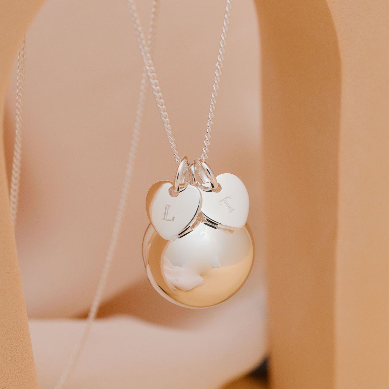 Bola de grossesse Aphrodite argent