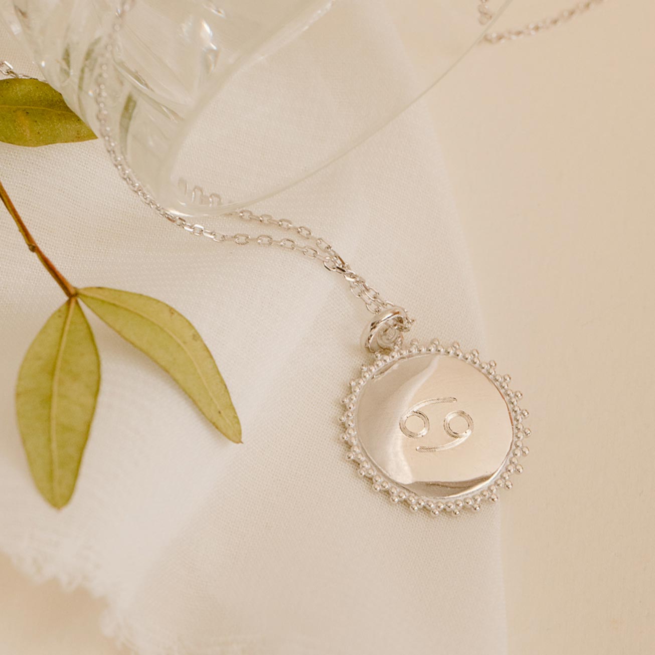 Collier astro Soleil argent
