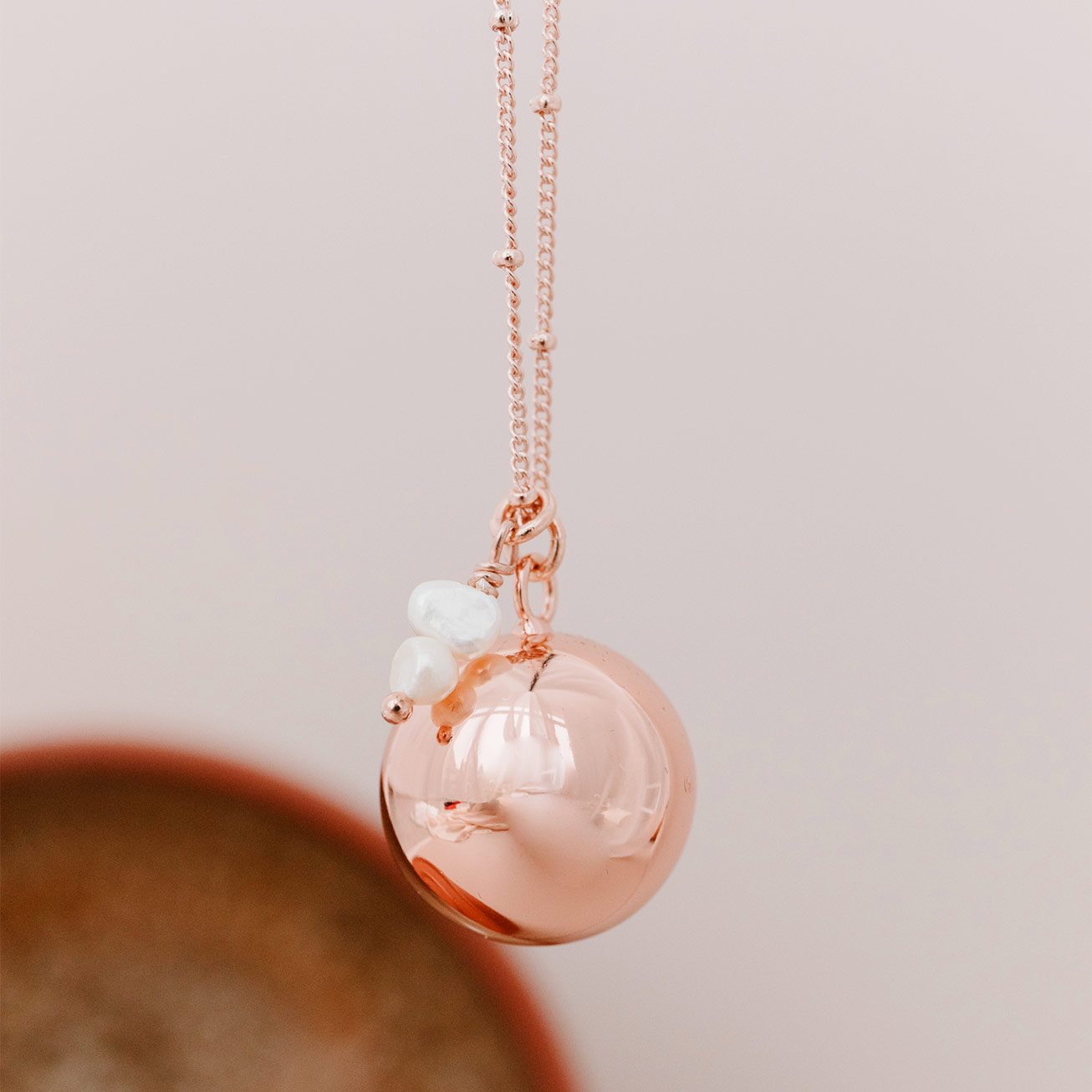 Bola de grossesse Alba rose