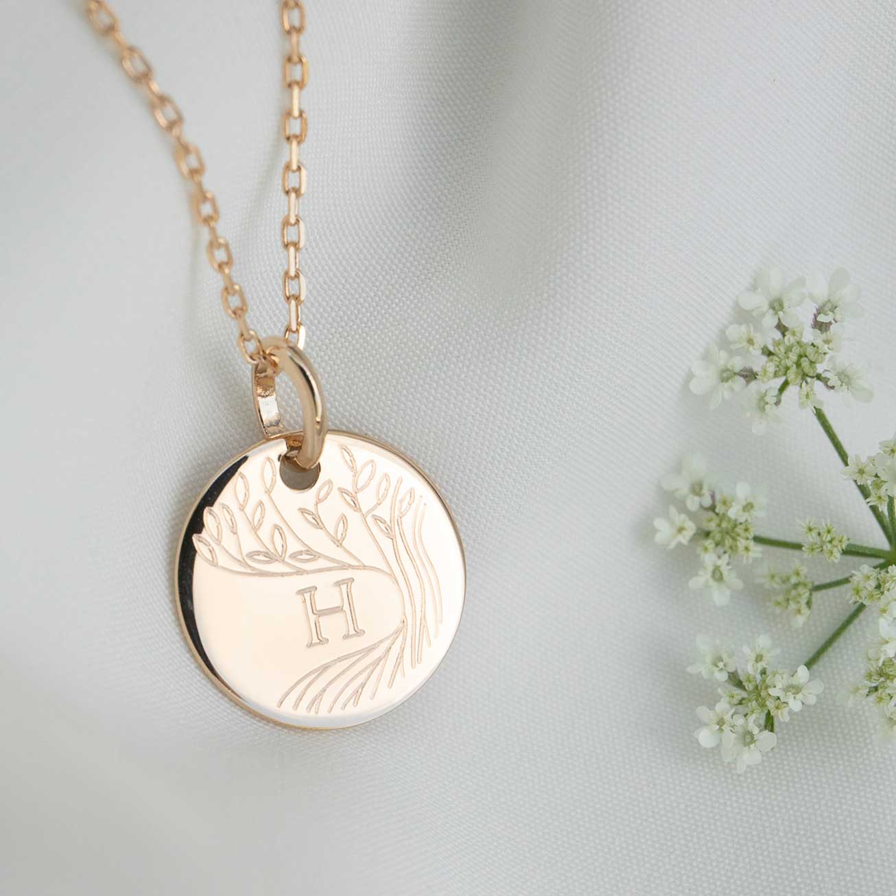 Médaille bapteme arbre de vie personnalisé