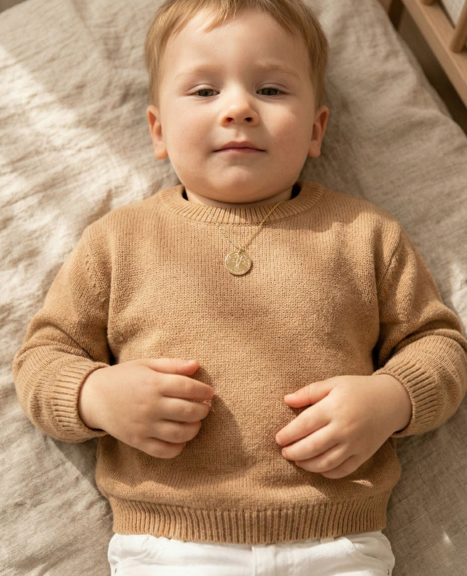 Médaille de baptême arbre de vie