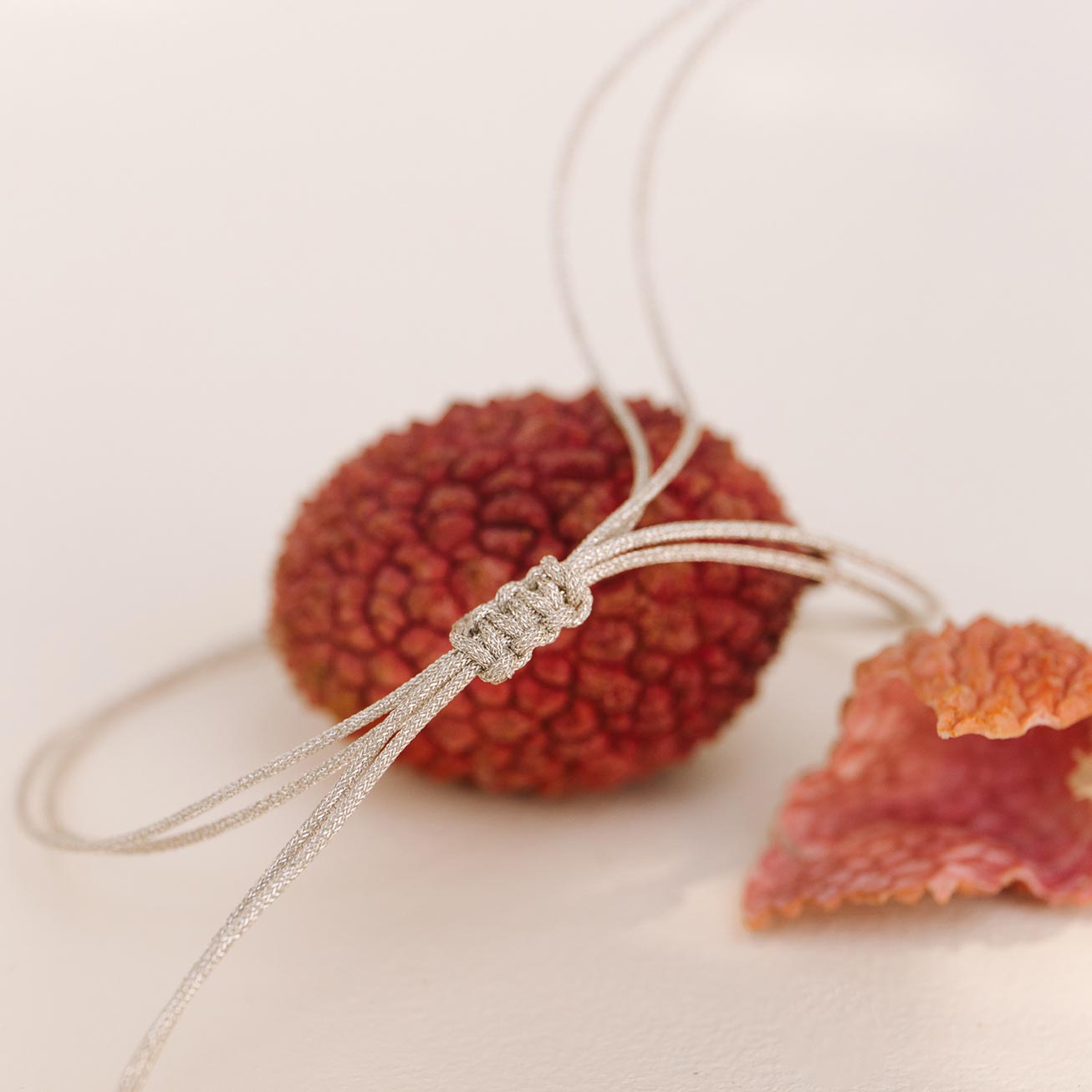 Bracelet arbre de vie initiale argent massif