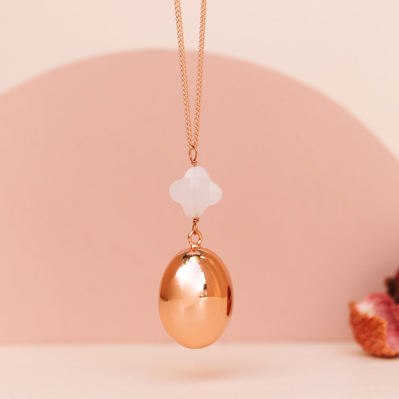 Bola oeuf Romy rose