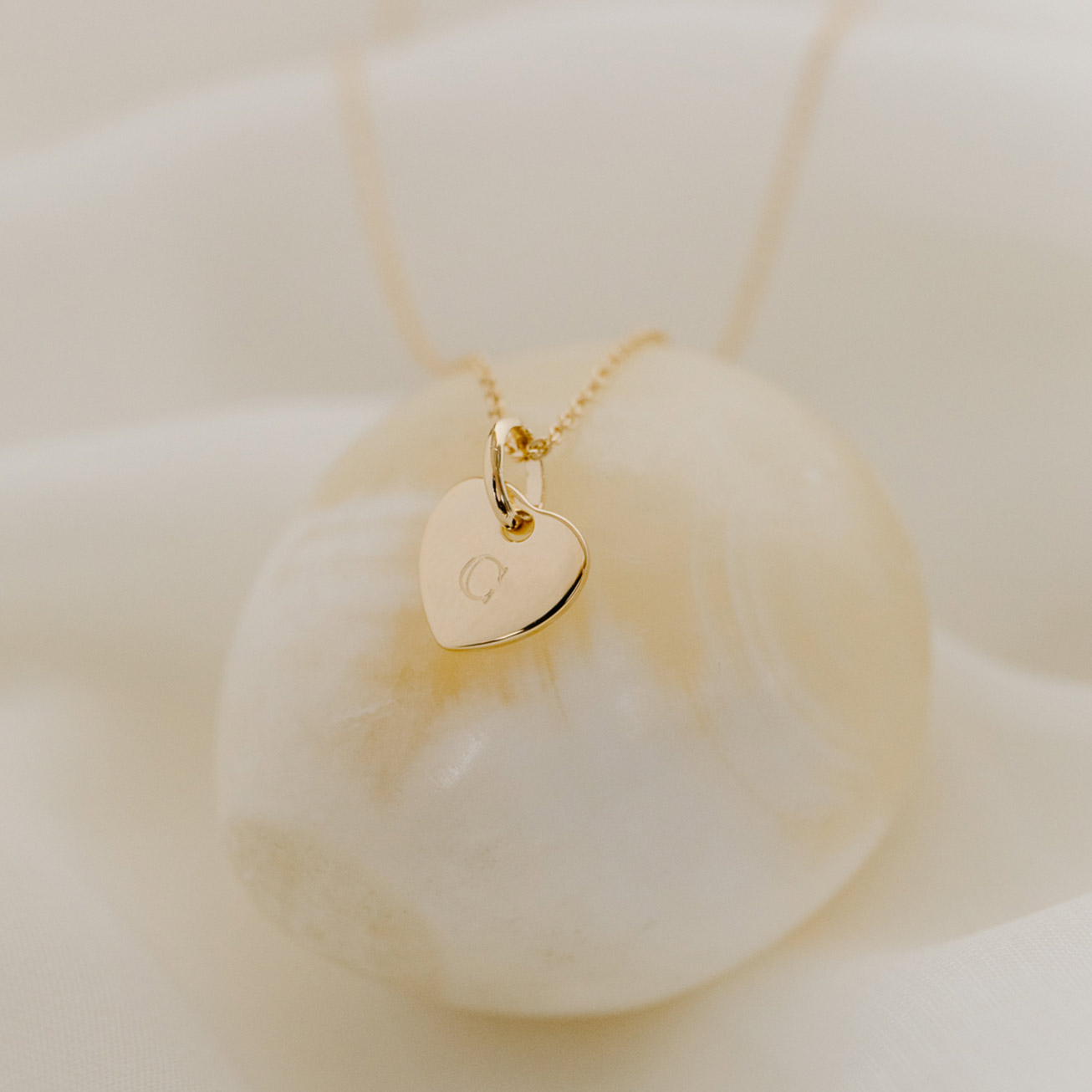 Collier cœur personnalisé enfant Lola