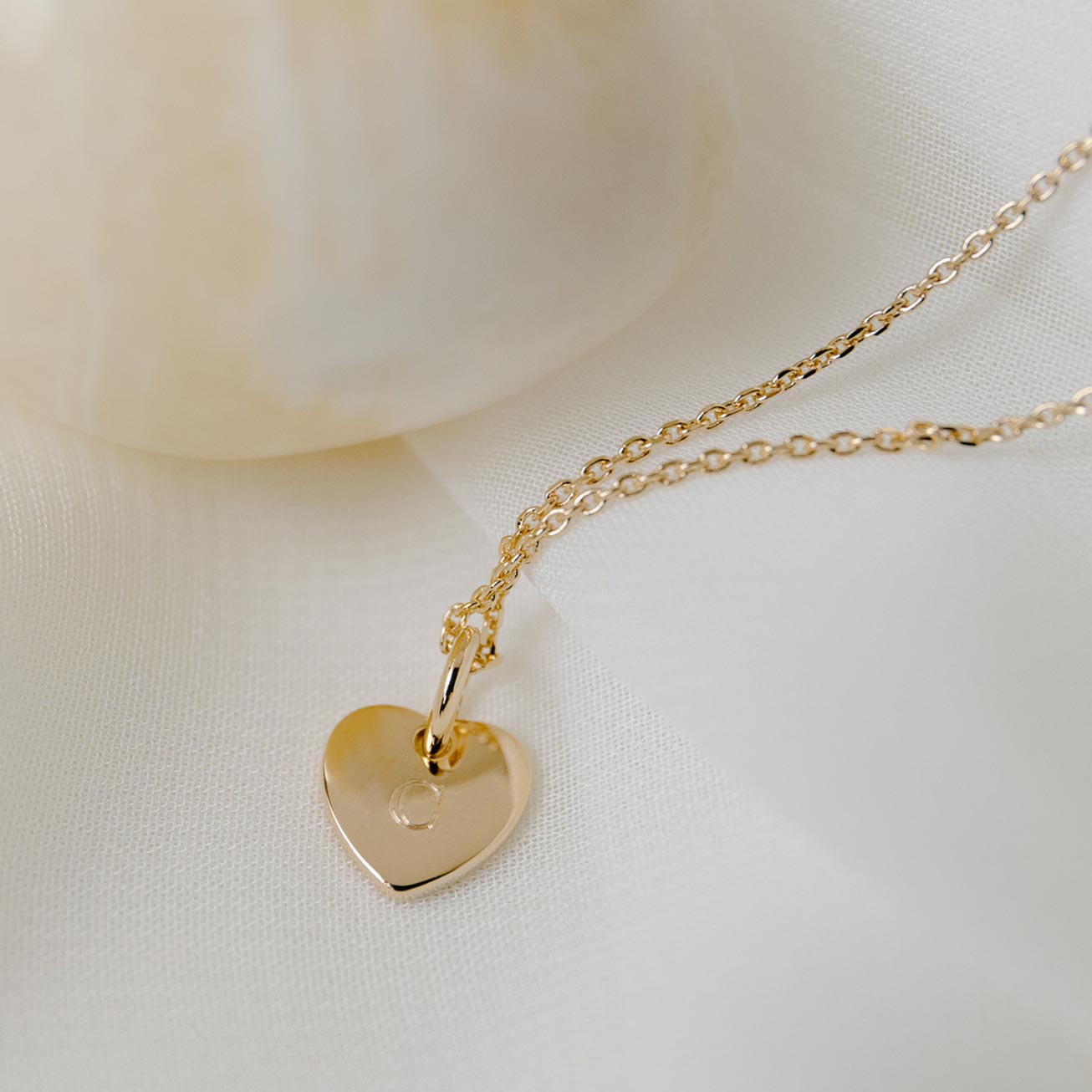 Collier cœur personnalisé enfant Lola