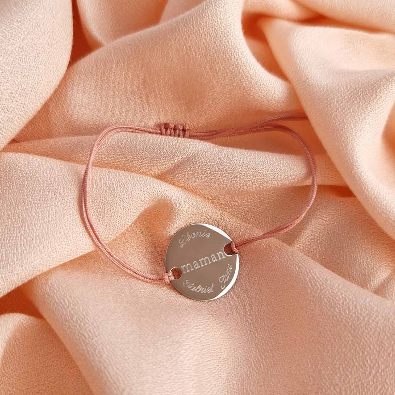 Bracelet maman prénoms personnalisés