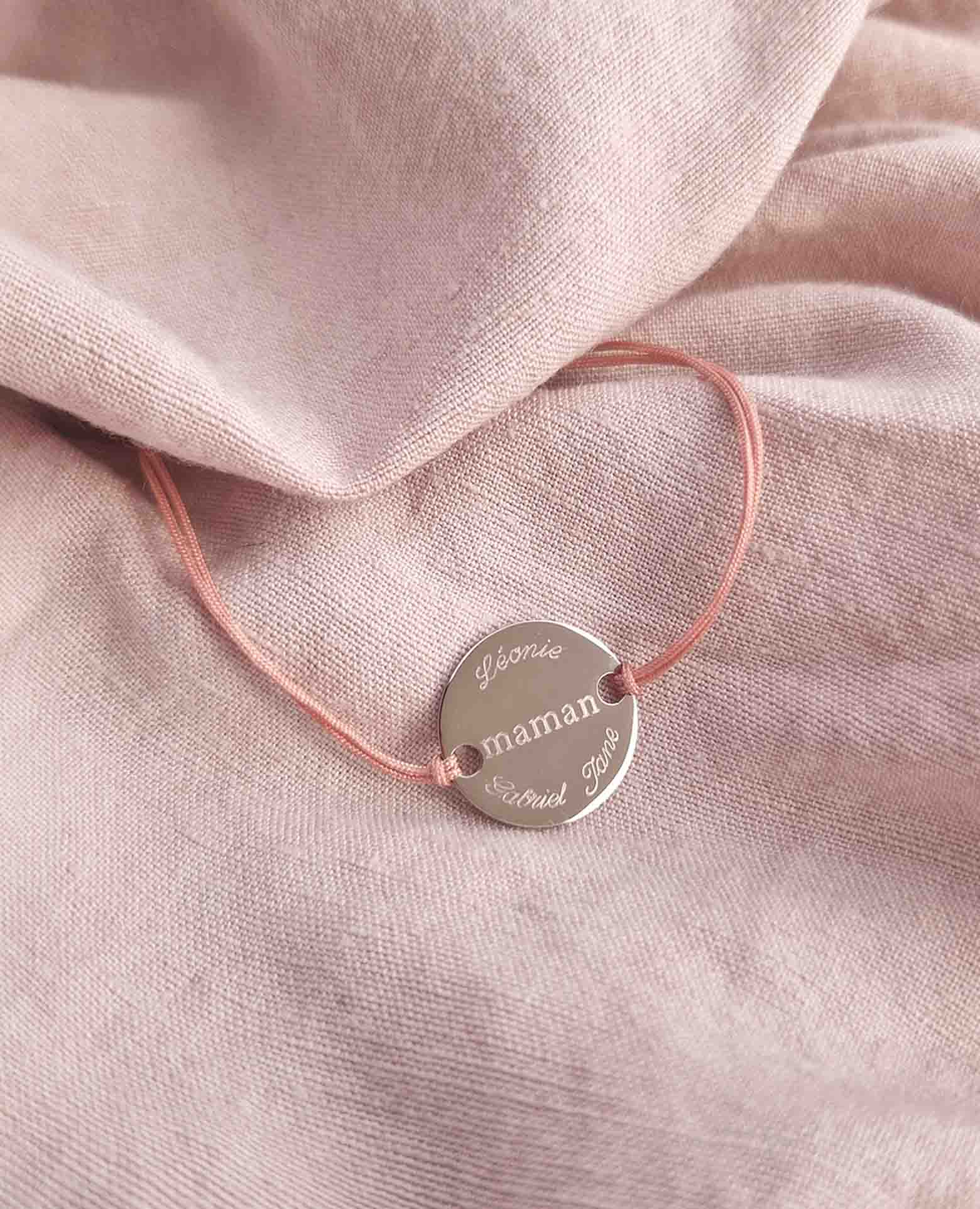 Bracelet maman prénoms personnalisés