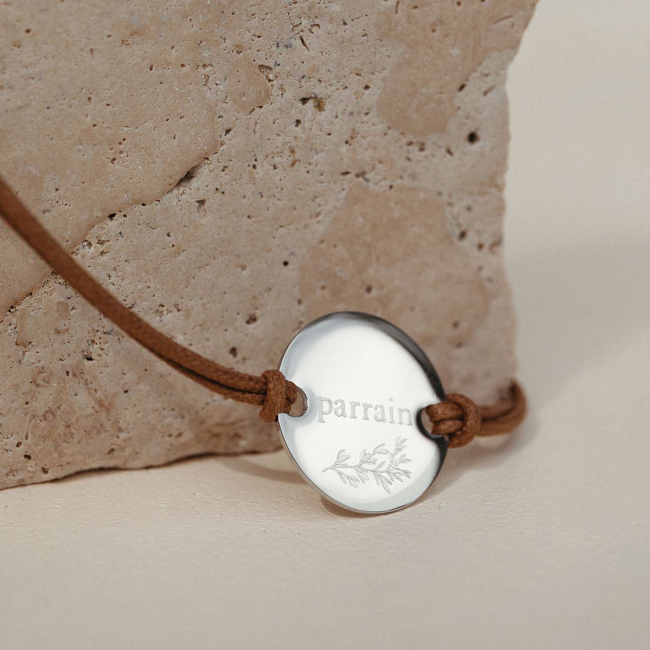 Bracelet Parrain personnalisé branche