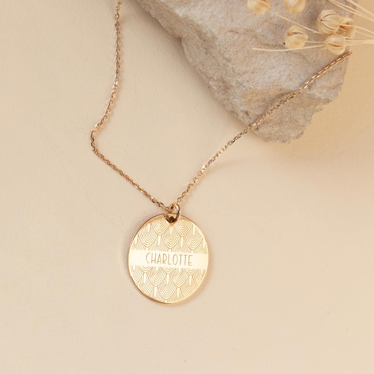 Médaille Art déco motif 2