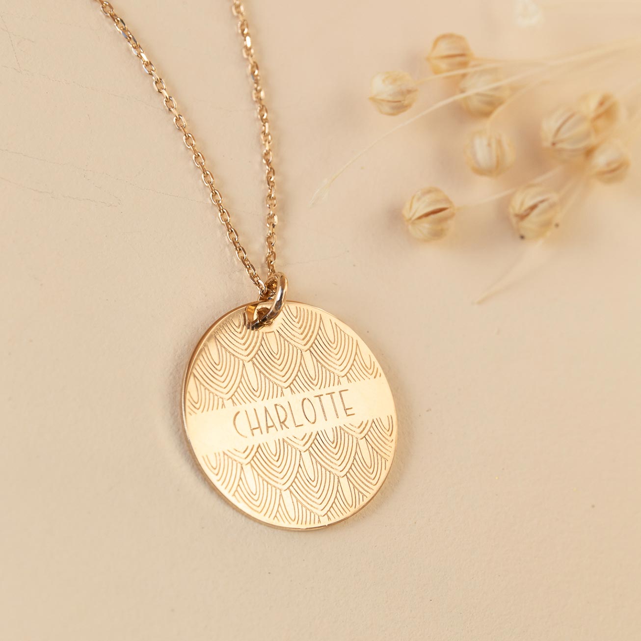 Médaille Art déco motif 2