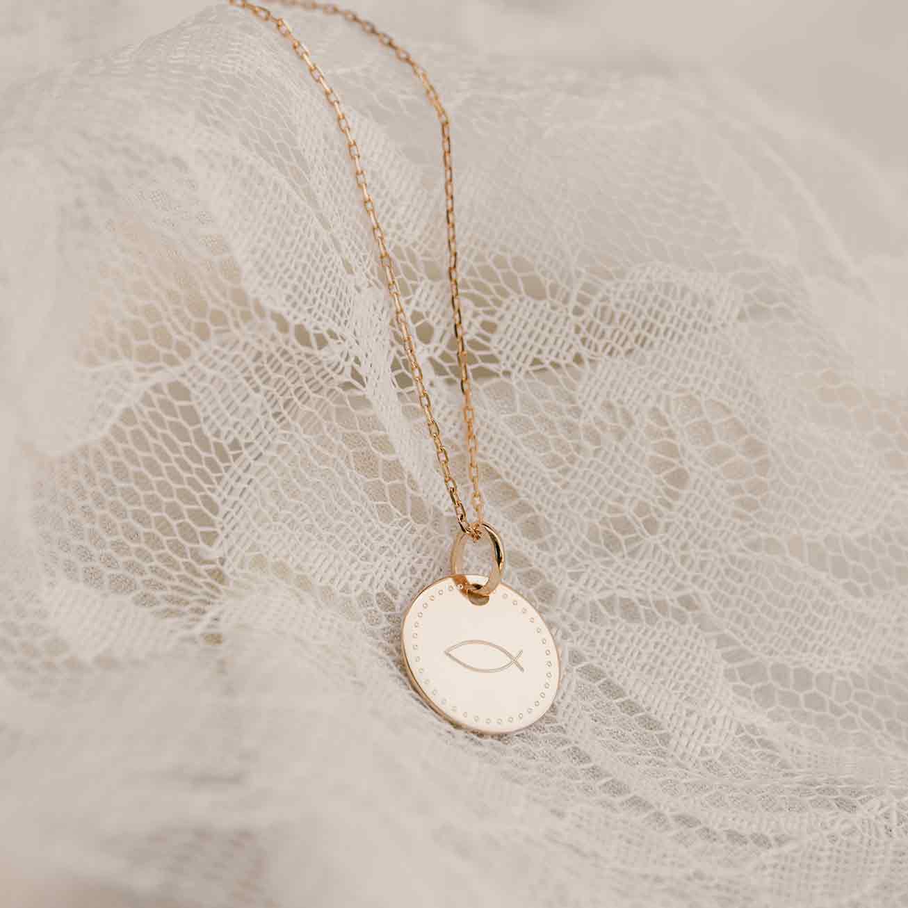 Médaille de baptême <i>Ictus</i>