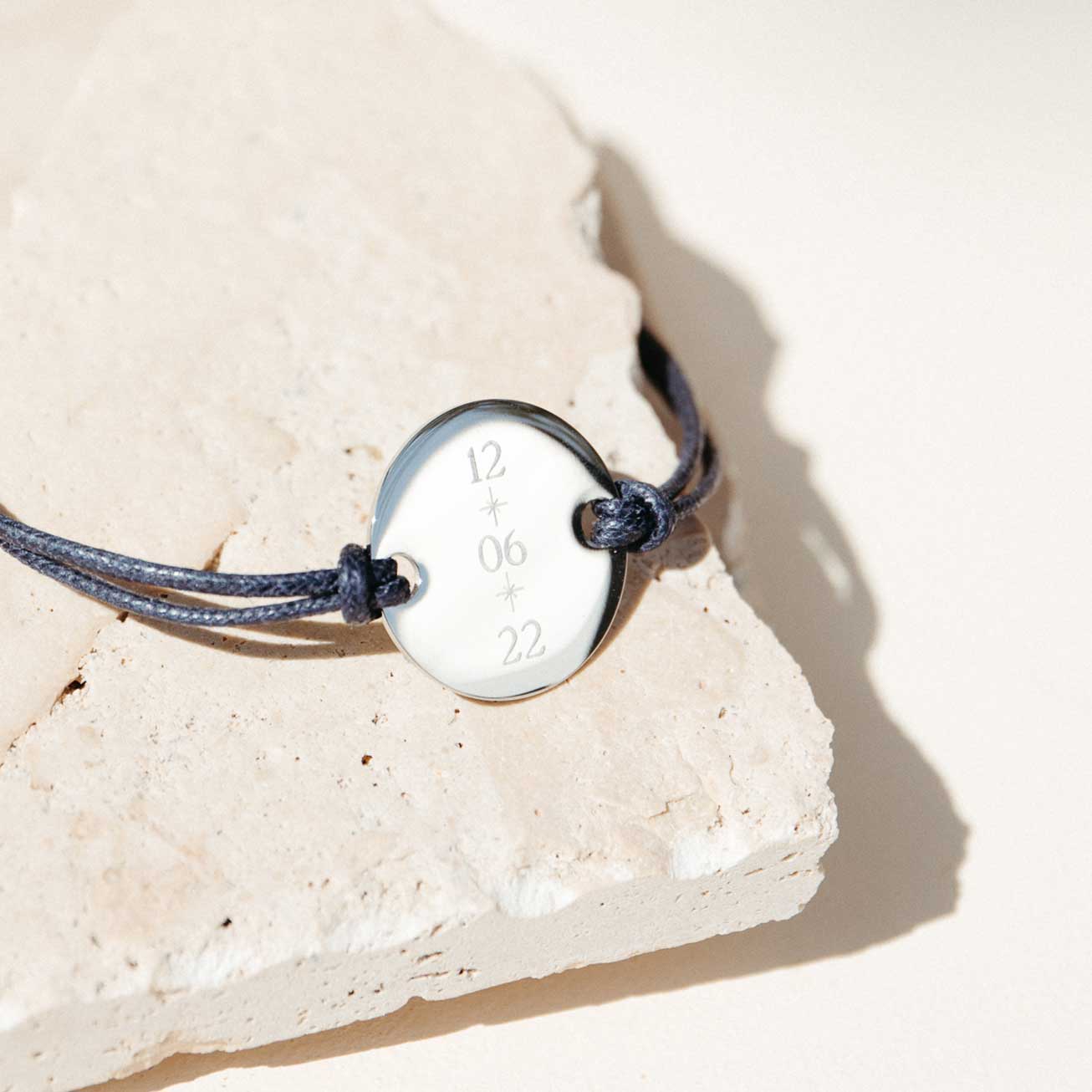 Bracelet personnalisé date 