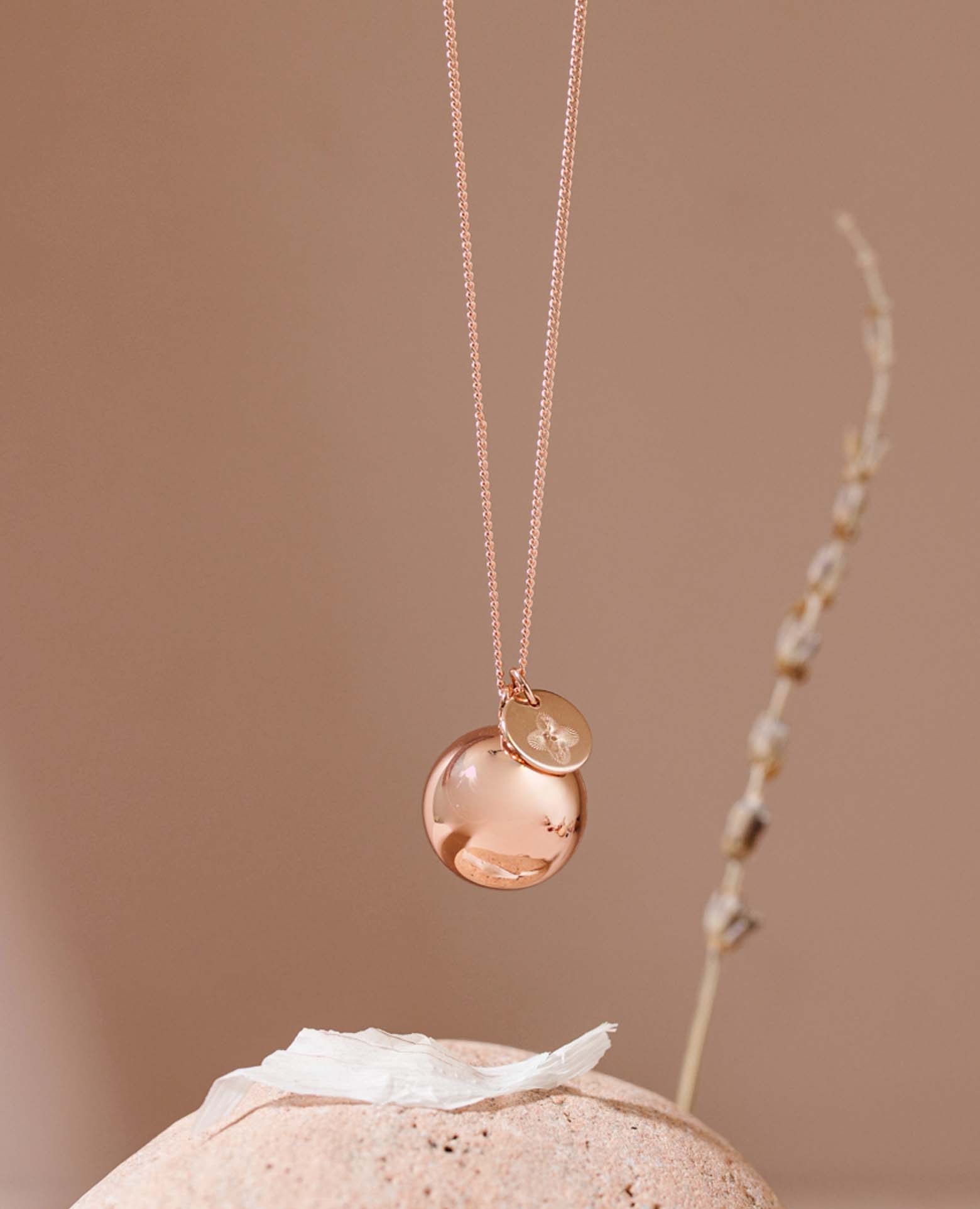 Bola de grossesse <i>Croix Romane</i> or rose