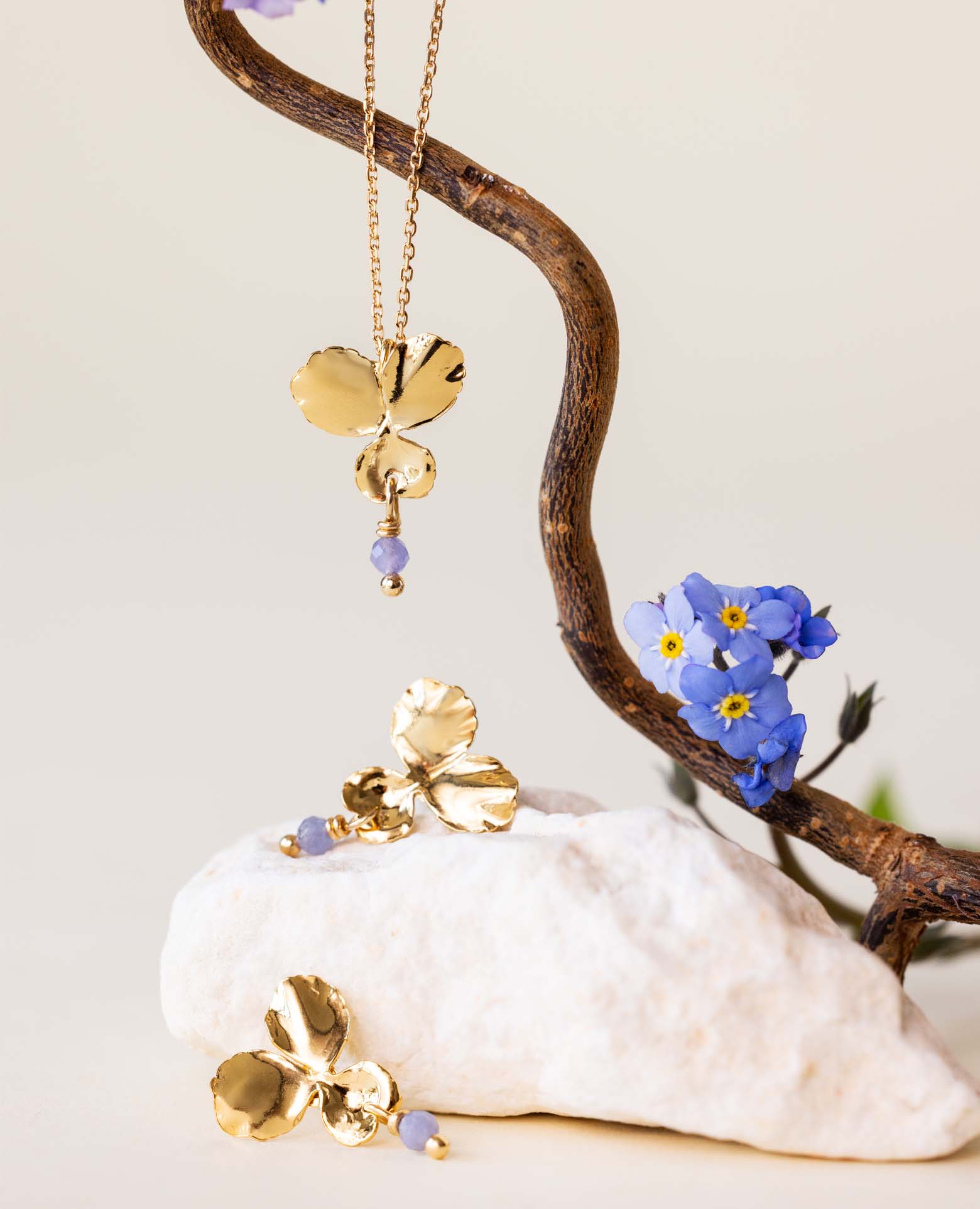 BO pensée PM Tanzanite