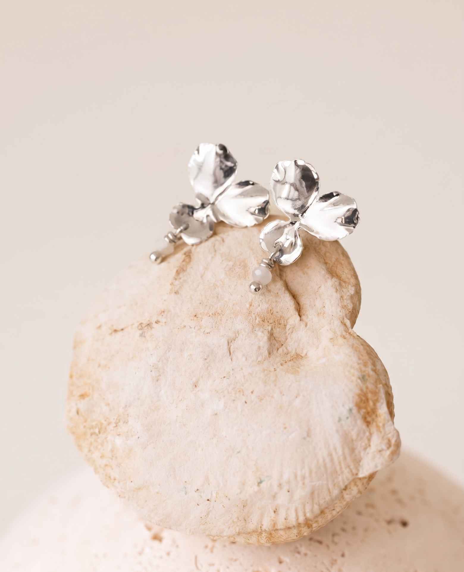 Boucles d'oreilles Pierre de lune