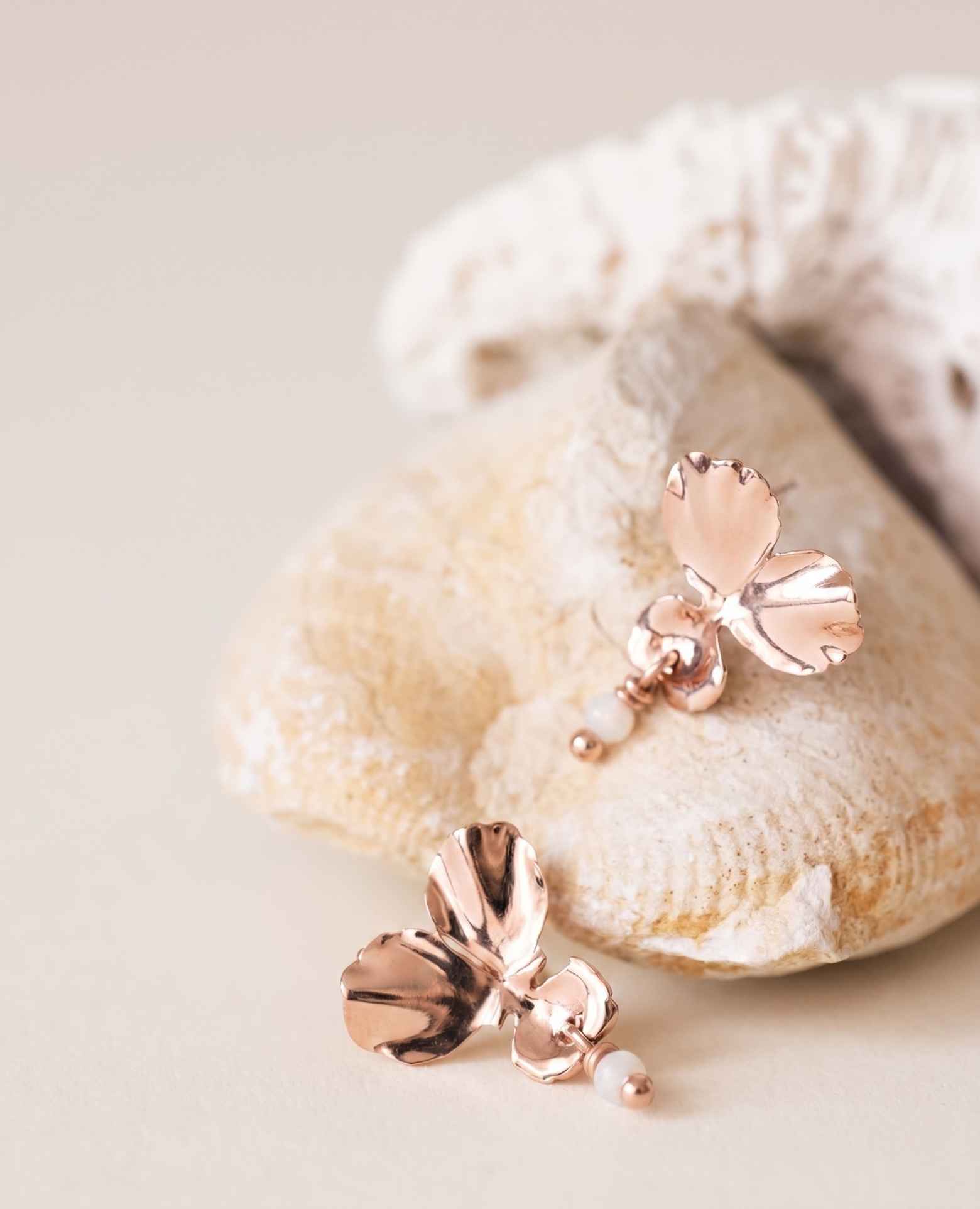 Boucles d'oreilles Pierre de lune