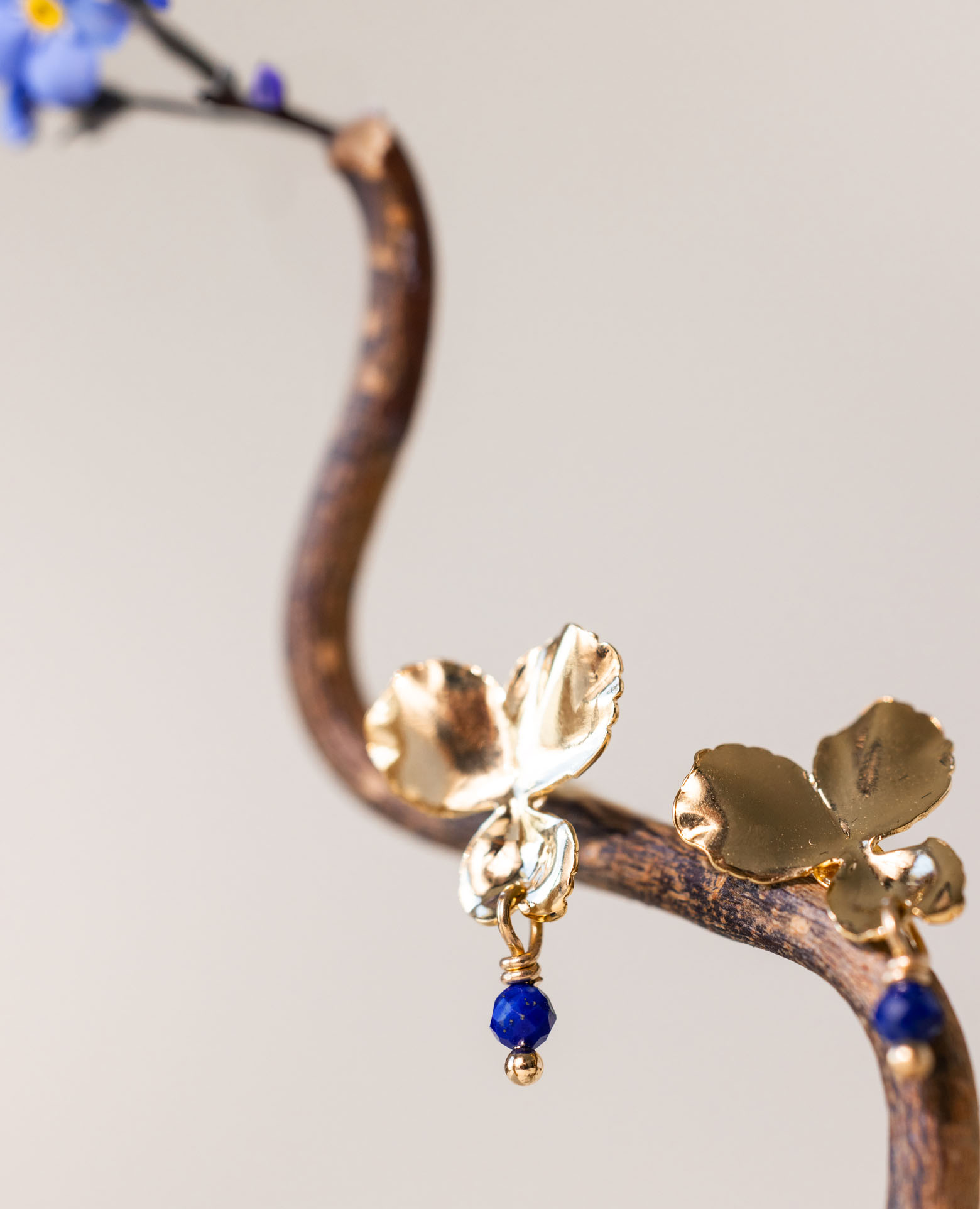 BO pensée PM Lapis Lazuli