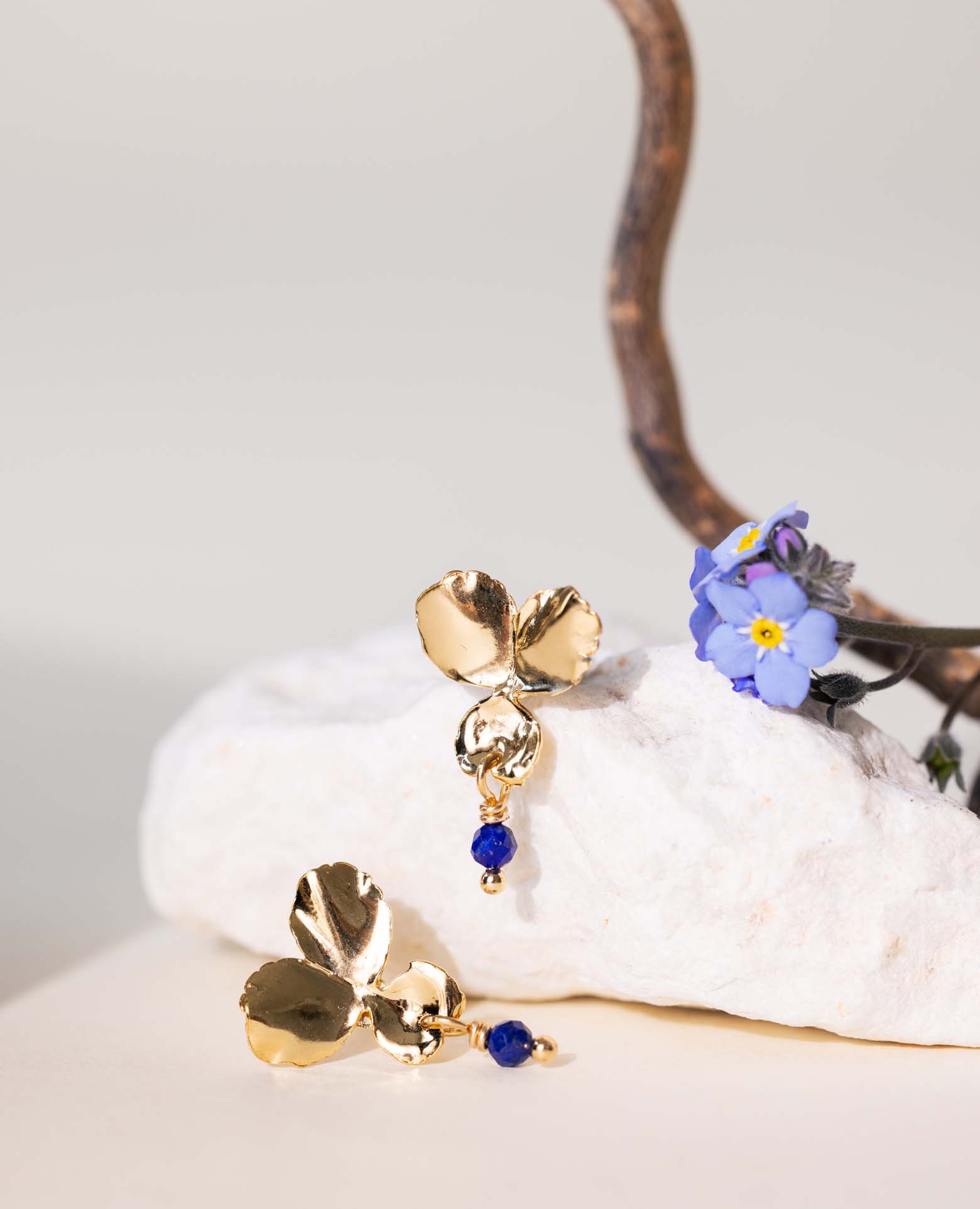 BO pensée PM Lapis Lazuli